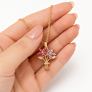 Flower Bouquet Necklace