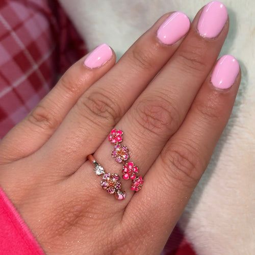 Immersed in Blossoms Promise Ring