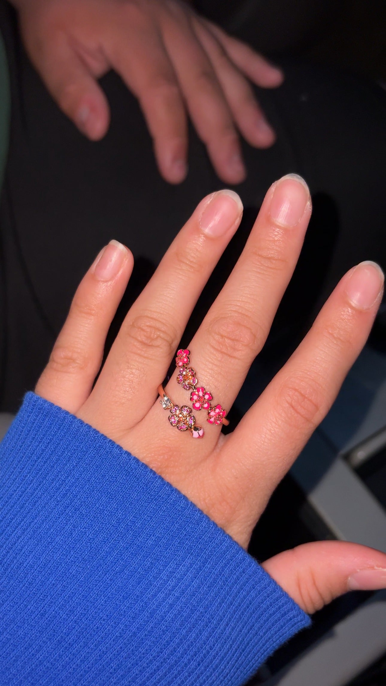 Immersed in Blossoms Ring