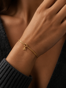 Forever Entwined Initial Bracelet