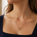 Twisted Heart Necklace