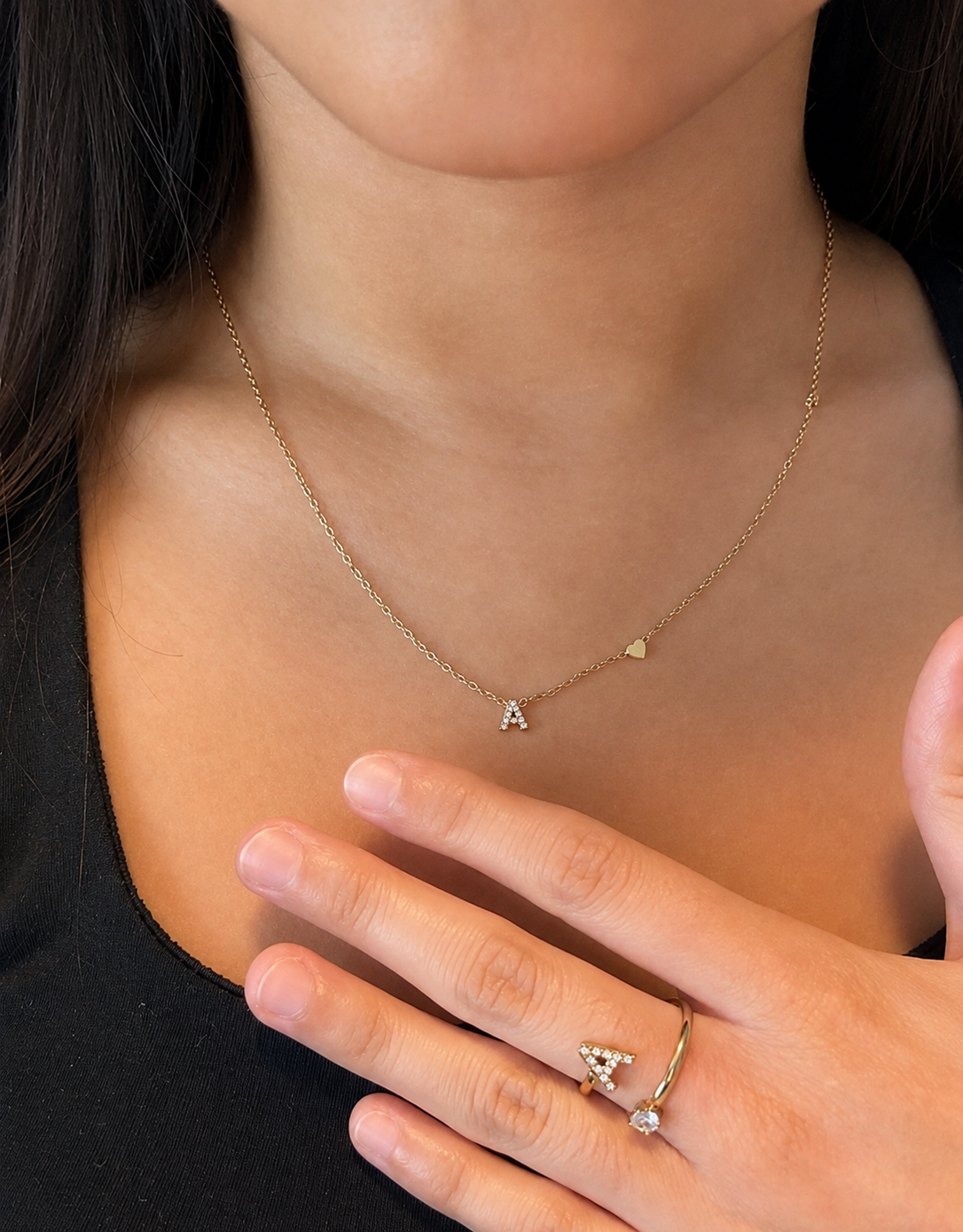 Collana con Iniziale