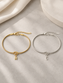 Forever Entwined Initial Bracelet