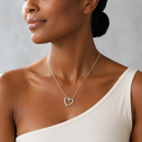 Twisted Heart Necklace