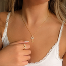Diamond Key Necklace