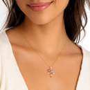 Flower Bouquet Necklace