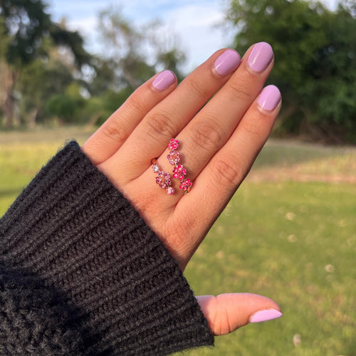 Immersed in Blossoms Promise Ring