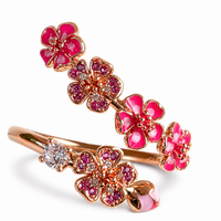 Immersed in Blossoms Promise Ring