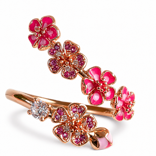 Immersed in Blossoms Promise Ring