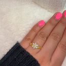 Opal Blossom Ring